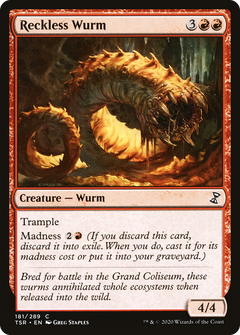 Reckless Wurm [Time Spiral Remastered]-1