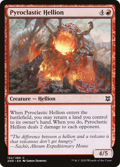Pyroclastic Hellion [Zendikar Rising]-1