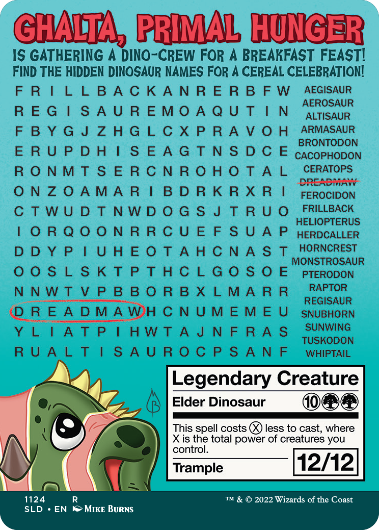 Ghalta, Primal Hunger (Borderless) [Secret Lair Drop Series]-2