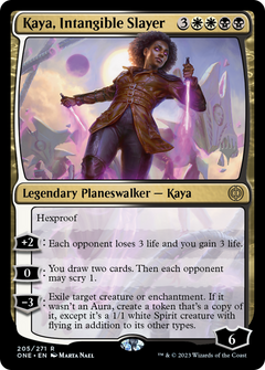 Kaya, Intangible Slayer (Promo Pack) [Phyrexia: All Will Be One Promos]-1