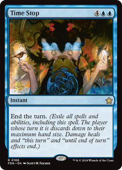 Time Stop [Foundations Prerelease Promos]-1