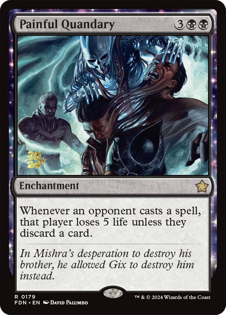 Painful Quandary [Foundations Prerelease Promos]-1