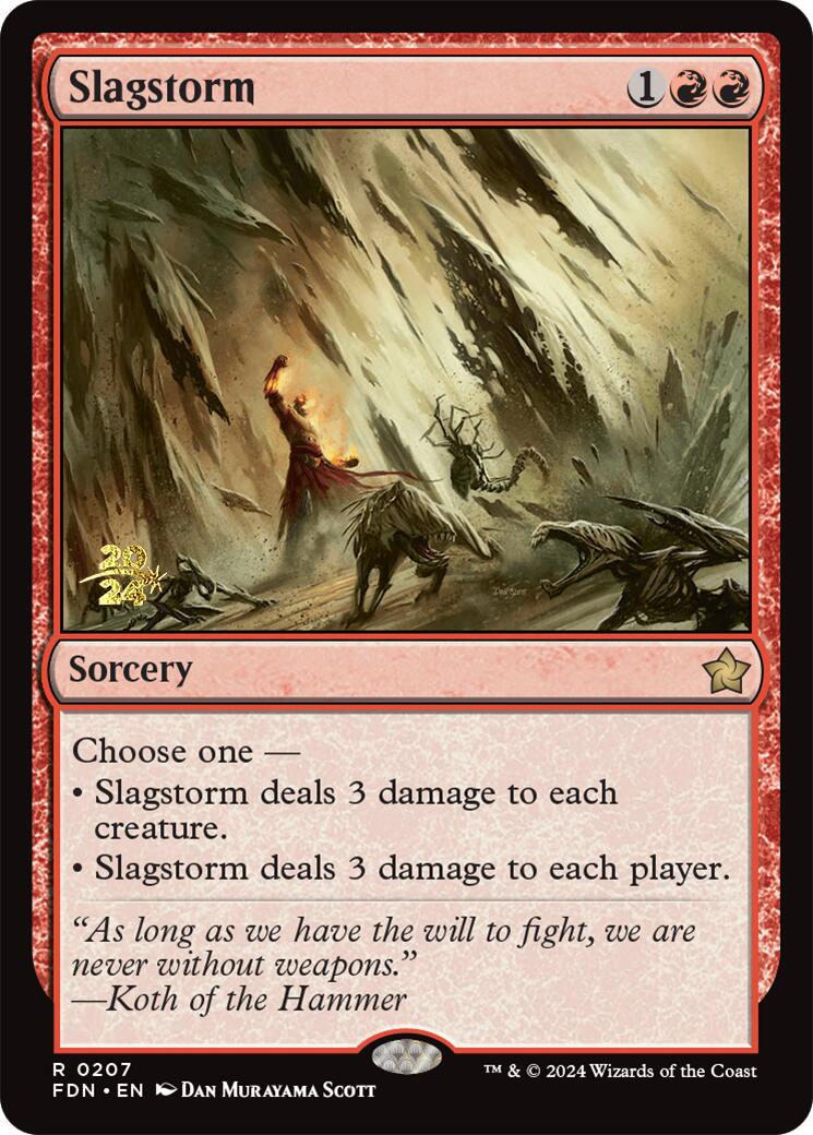 Slagstorm [Foundations Prerelease Promos]-1