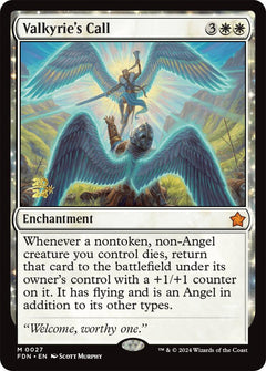 Valkyrie's Call [Foundations Prerelease Promos]-1