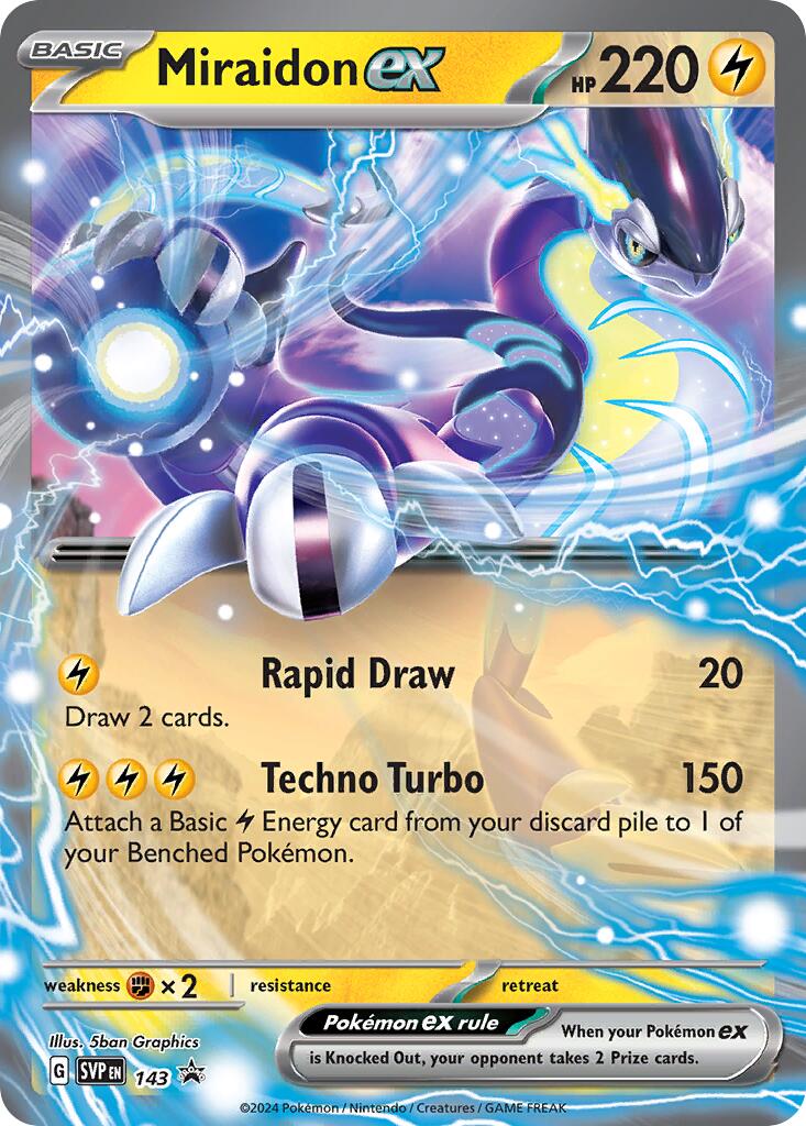 Miraidon ex (143) [Scarlet & Violet: Black Star Promos]-1