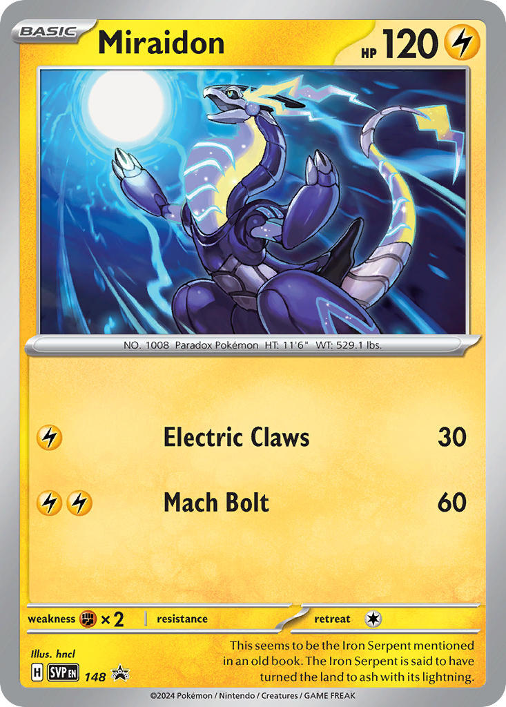 Miraidon (148) [Scarlet & Violet: Black Star Promos]-1