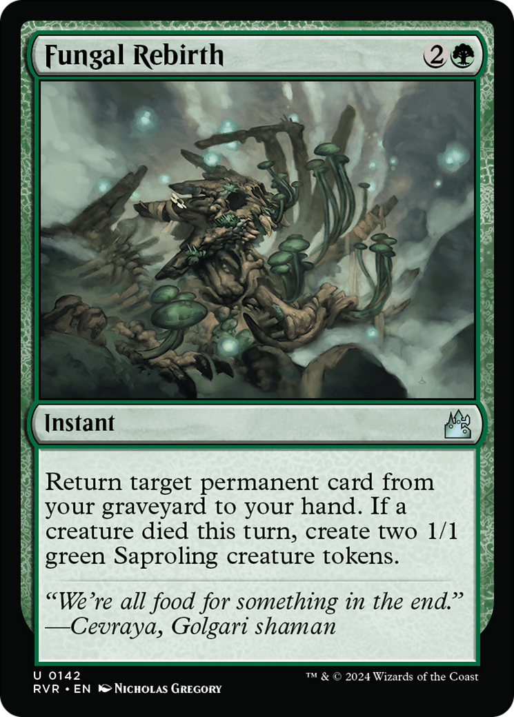 Fungal Rebirth [Ravnica Remastered]-1