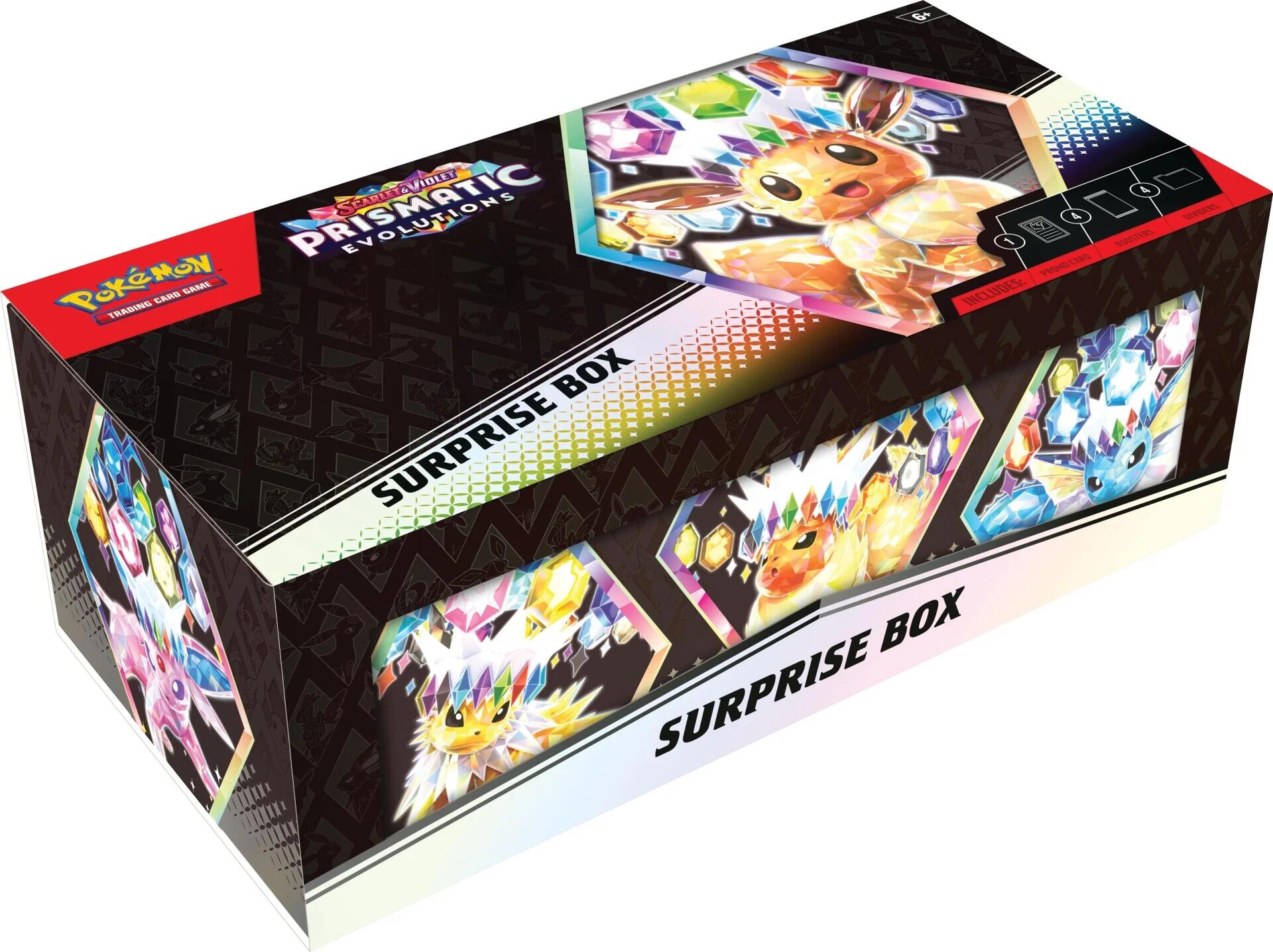 Scarlet & Violet: Prismatic Evolutions Surprise Box-1
