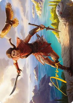 Kassandra, Eagle Bearer Art Card (Gold-Stamped Signature) [Assassin's Creed Art Series]-1
