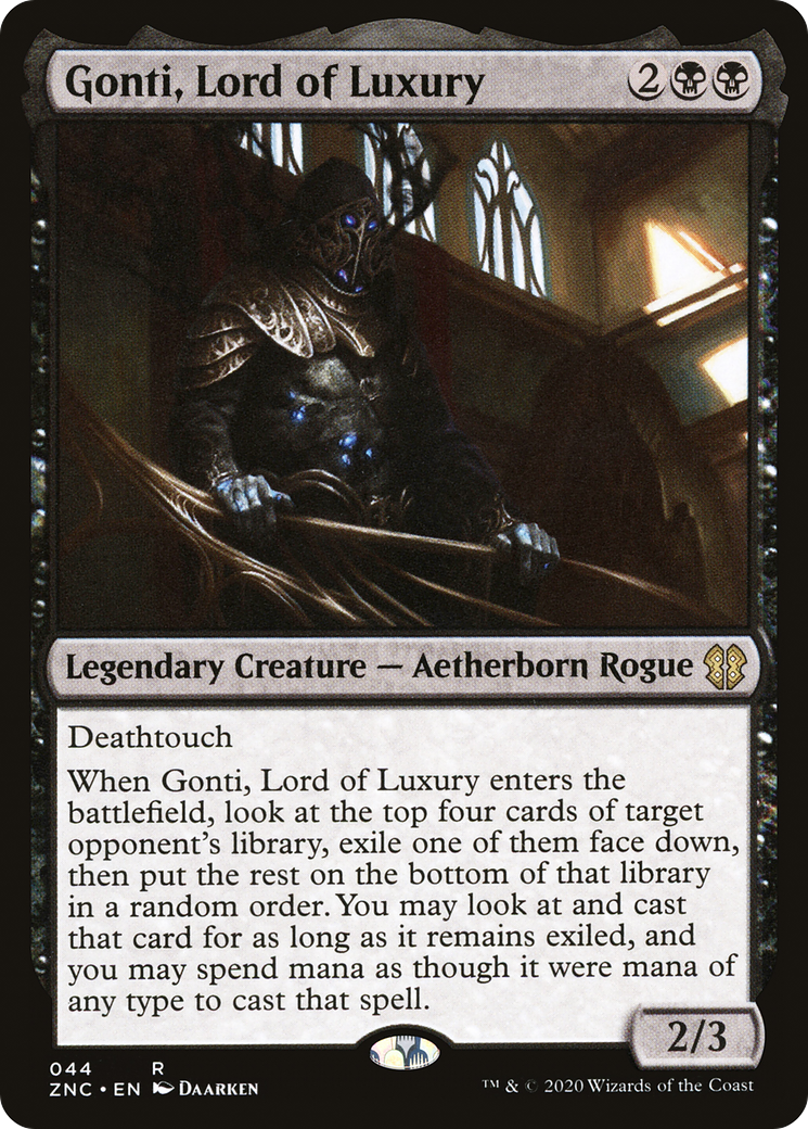 Gonti, Lord of Luxury [Zendikar Rising Commander]-1