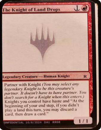 The Knight of Land Drops [Unknown Event]-1