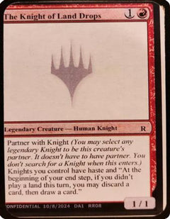 The Knight of Land Drops [Unknown Event]-1