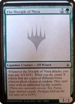 The Disciple of Nissa [Unknown Event]-1