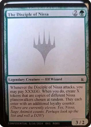 The Disciple of Nissa [Unknown Event]-1