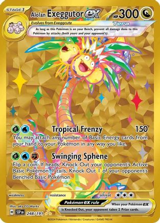 Alolan Exeggutor ex (248/191) [Scarlet & Violet: Surging Sparks]-1