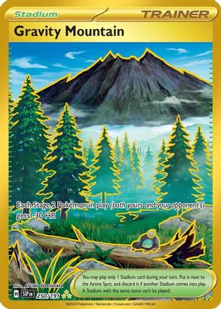Gravity Mountain (250/191) [Scarlet & Violet: Surging Sparks]-1
