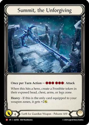 Summit, the Unforgiving [AJV002] (Armory Deck: Jarl Vetreidi)  Rainbow Foil-1