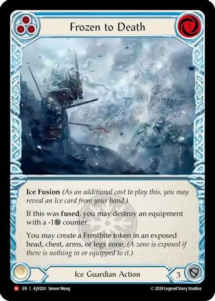 Frozen to Death [AJV020] (Armory Deck: Jarl Vetreidi)  Rainbow Foil-1