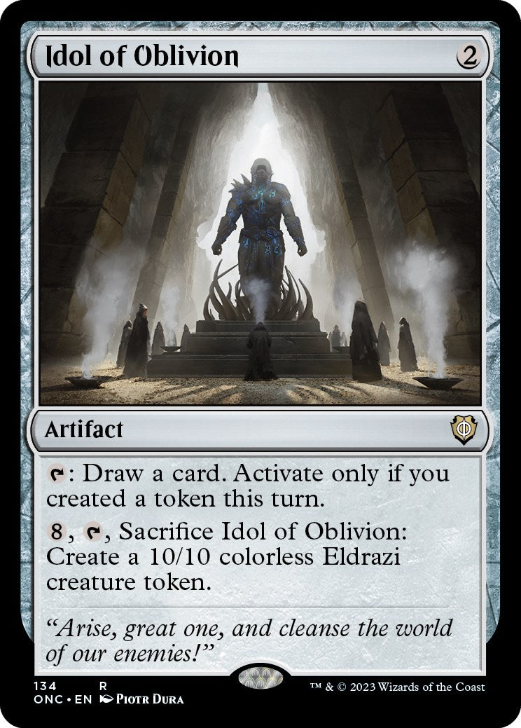 Idol of Oblivion [Phyrexia: All Will Be One Commander]-1