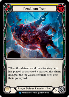 Pendulum Trap (Yellow) [OUT107] (Outsiders)  Rainbow Foil-2