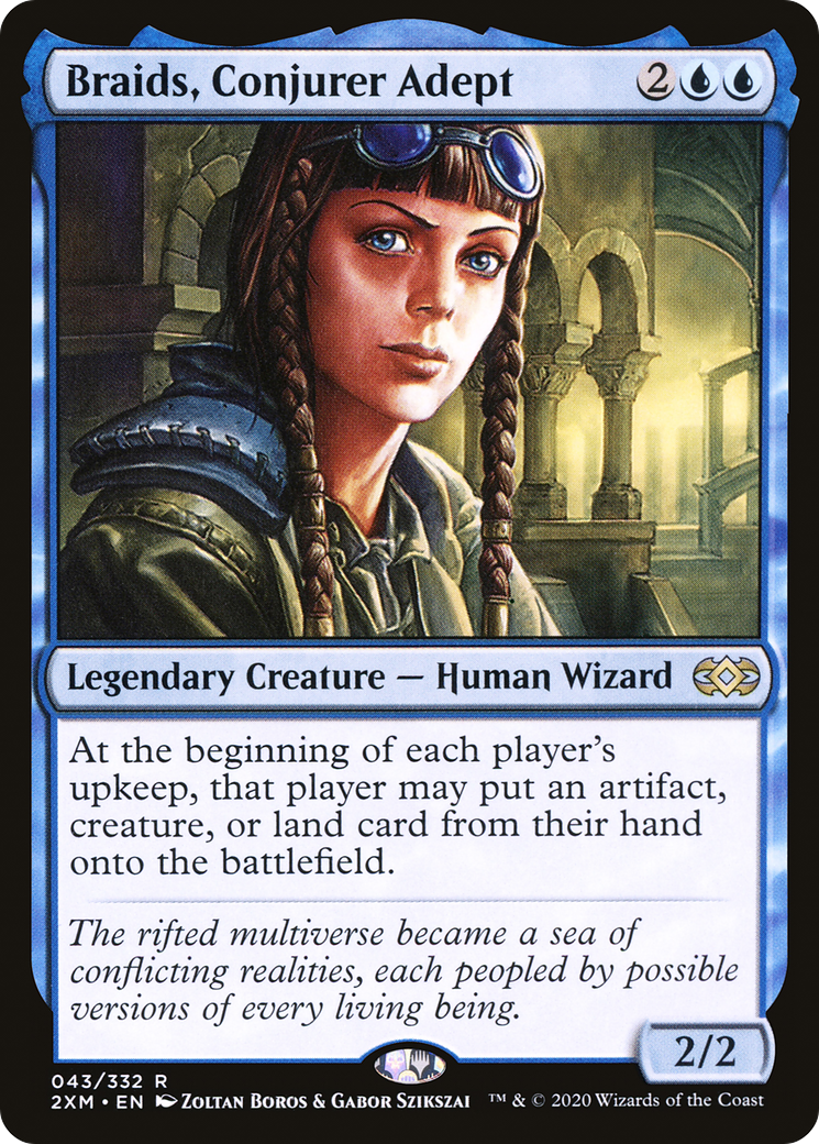 Braids, Conjurer Adept [Double Masters]-1