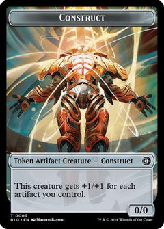 Construct Token // Plot Token Double-Sided Token [Outlaws of Thunder Junction: The Big Score Tokens]-3