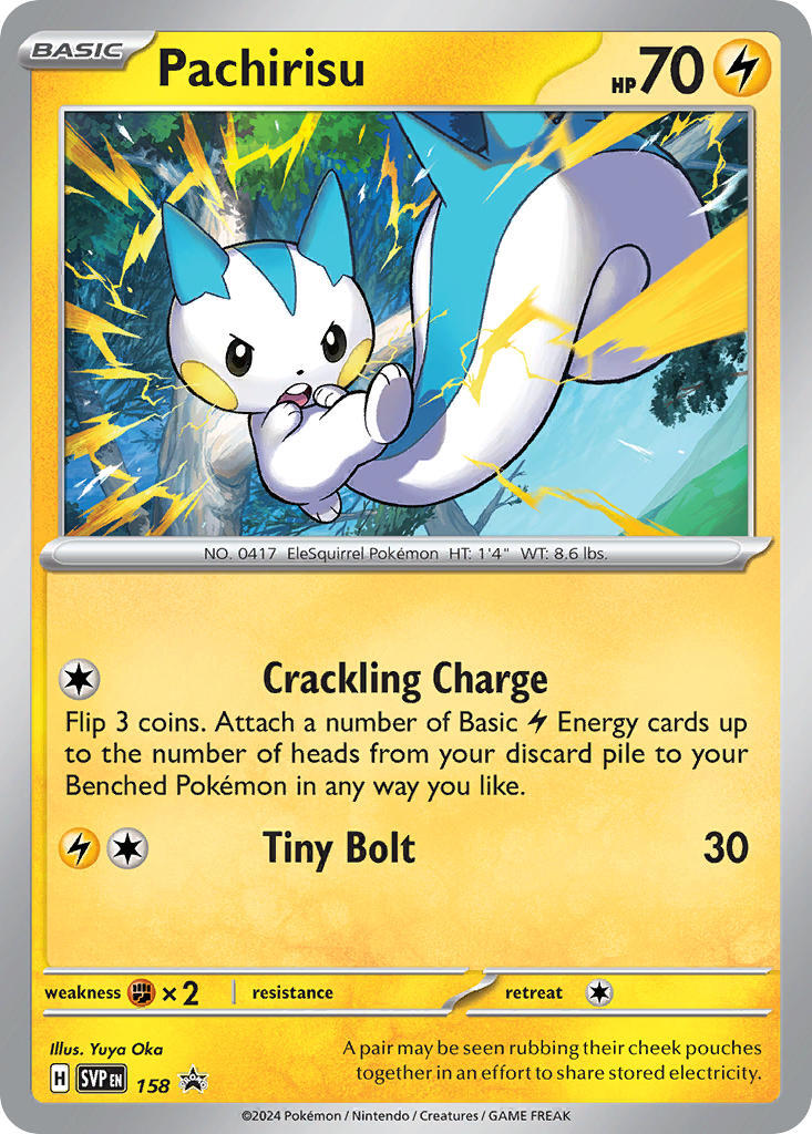 Pachirisu (158) [Scarlet & Violet: Black Star Promos]-1