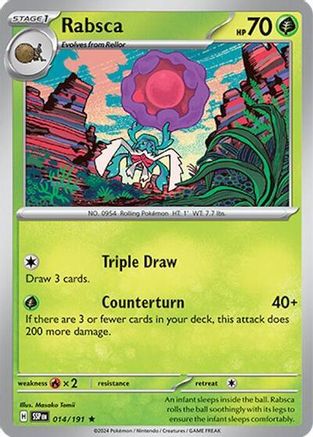 Rabsca (014/191) (Deck Exclusives) [Scarlet & Violet: Surging Sparks]-1