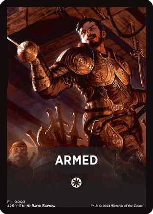 Armed Theme Card [Foundations Jumpstart Front Cards]-1