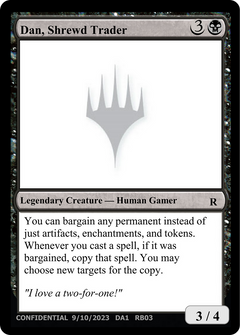 Dan, Shrewd Trader (UNK-RB03B) - Unknown Event-1