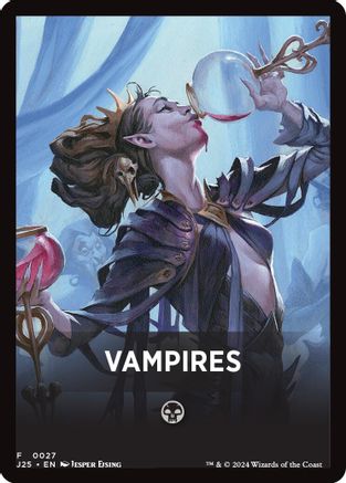Vampires Theme Card (J25-027) - Foundations Jumpstart-1