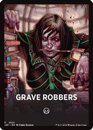 Grave Robbers Theme Card [Foundations Jumpstart Front Cards]-1