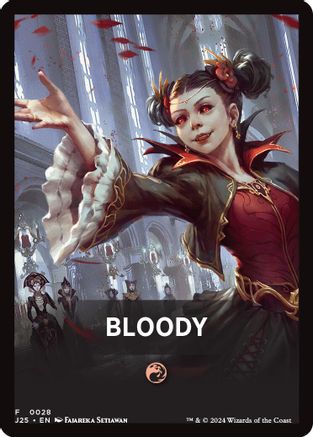 Bloody Theme Card [Foundations Jumpstart Front Cards]-1