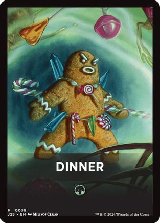 Dinner Theme Card [Foundations Jumpstart Front Cards]-1