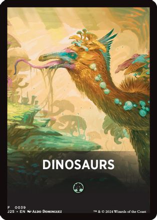 Dinosaurs Theme Card [Foundations Jumpstart Front Cards]-1