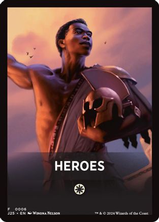 Heroes Theme Card [Foundations Jumpstart Front Cards]-1