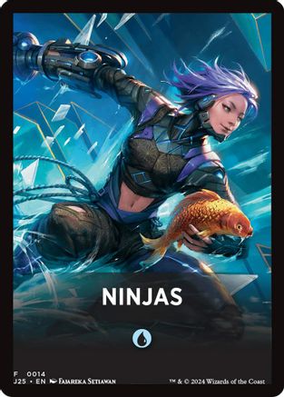 Ninjas Theme Card [Foundations Jumpstart Front Cards]-1