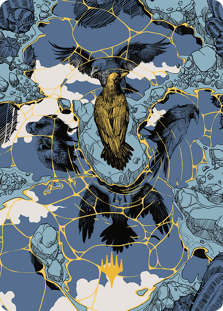 Fractured Identity // Fractured Identity (AOTJ-046) - Outlaws of Thunder Junction Art Series (Borderless) Foil-3