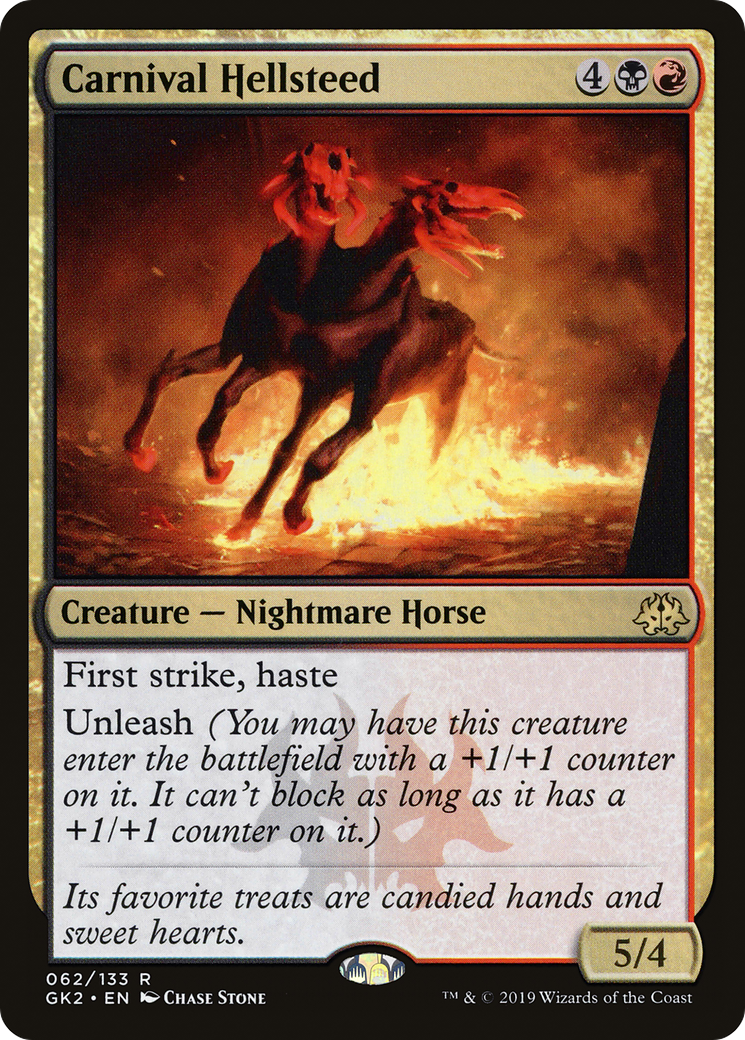 Carnival Hellsteed [Ravnica Allegiance Guild Kit]-1