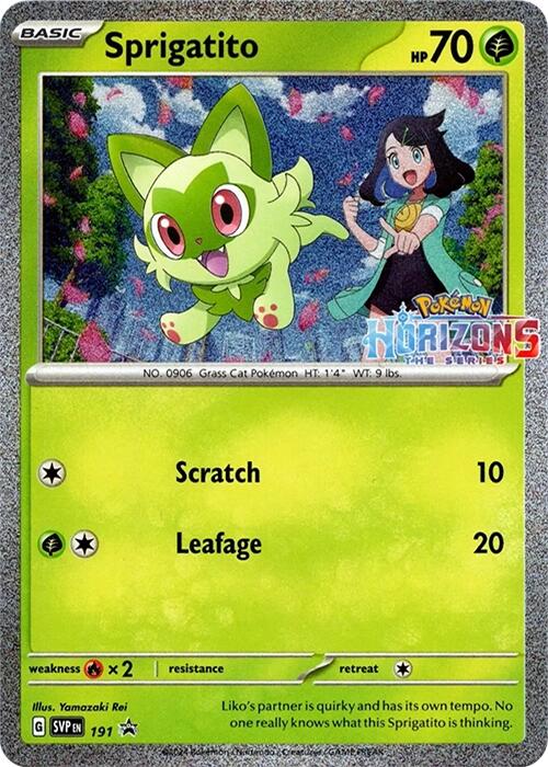 Sprigatito (191) [Scarlet & Violet: Black Star Promos]-1