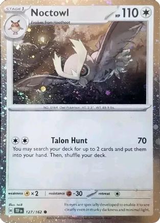 Noctowl (127/162) (Cosmos Holo) [Scarlet & Violet: Black Star Promos]-1