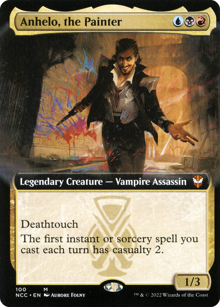 Anhelo, the Painter (Extended Art) [Streets of New Capenna Commander]-1