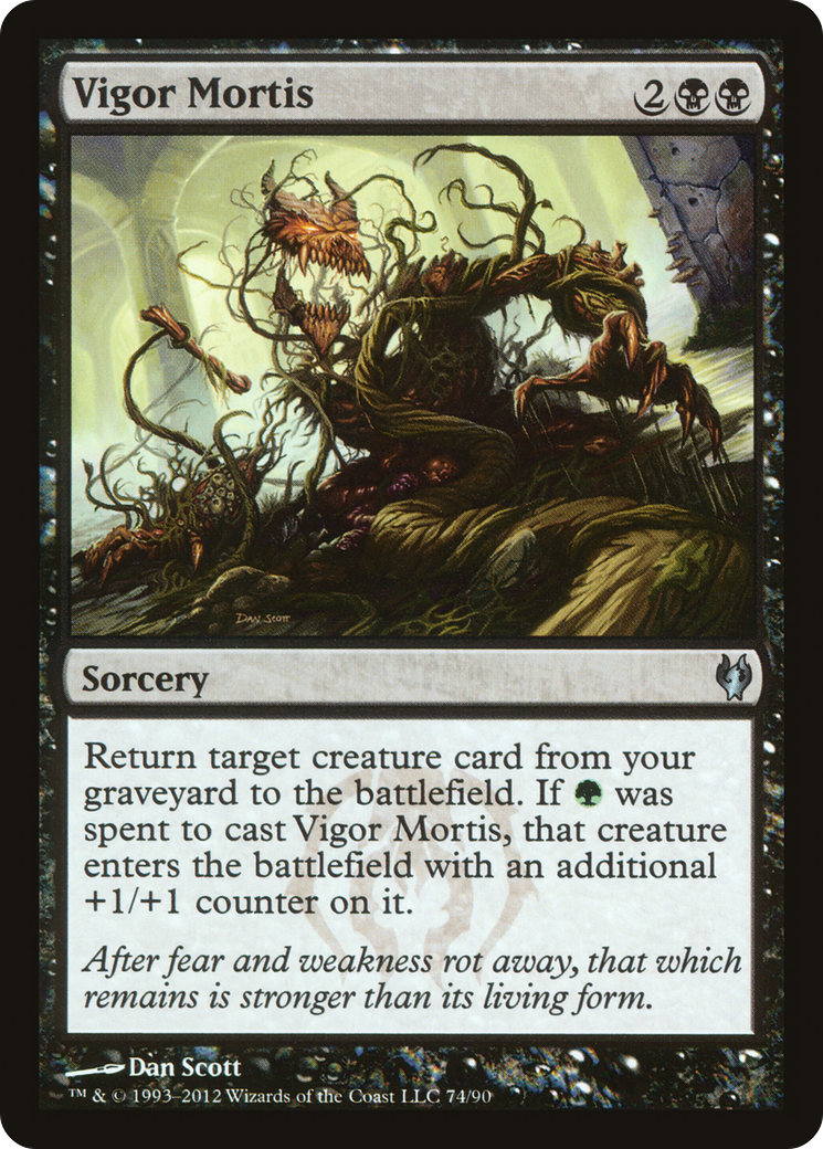 Vigor Mortis (DDJ-074) - Duel Decks: Izzet vs. Golgari-1