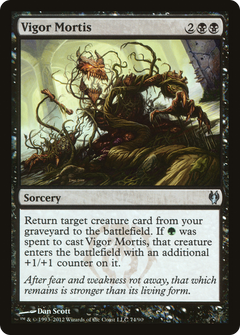 Vigor Mortis (DDJ-074) - Duel Decks: Izzet vs. Golgari-1