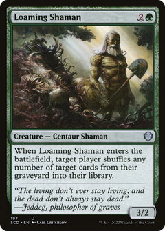 Loaming Shaman [Starter Commander Decks]-1