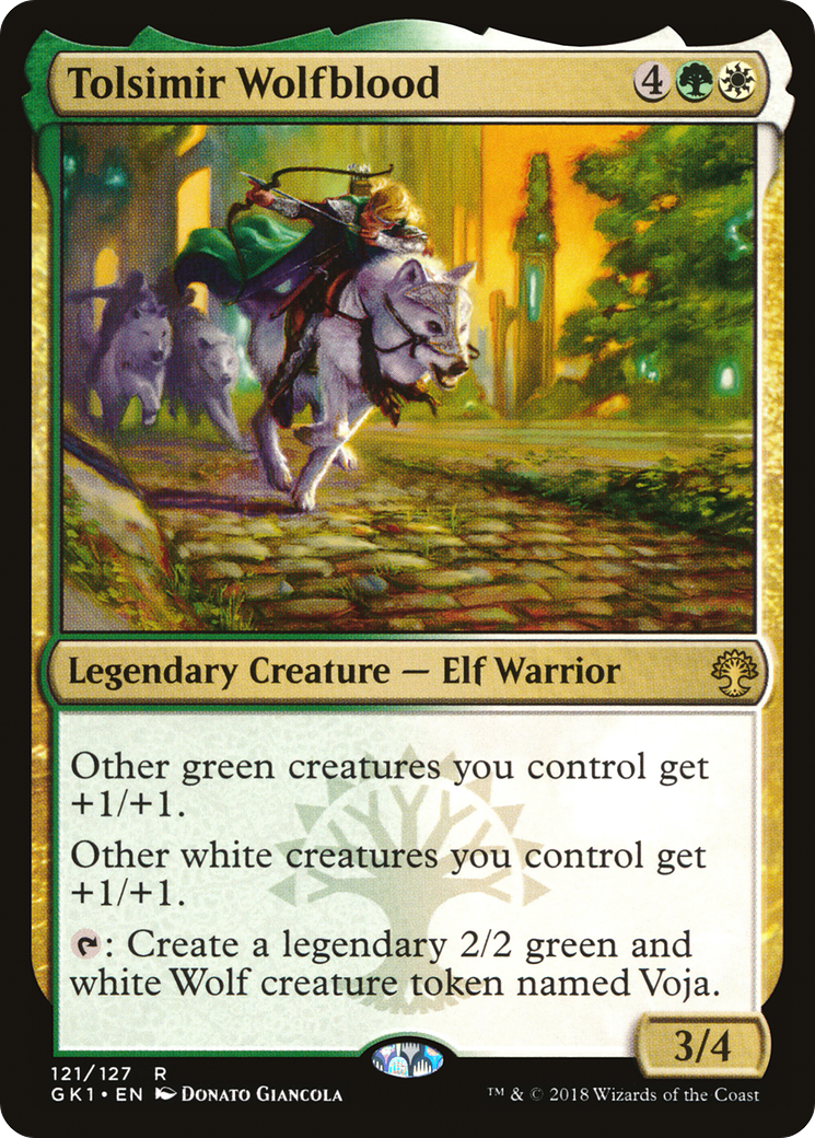Tolsimir Wolfblood [Guilds of Ravnica Guild Kit]-1