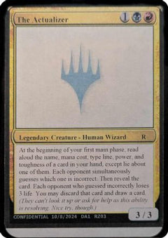 The Actualizer [Mystery Booster 2 Playtest Cards]-1