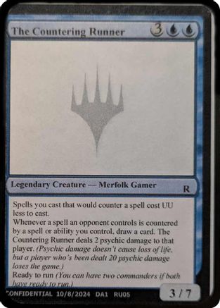 The Countering Runner [Mystery Booster 2 Playtest Cards]-1