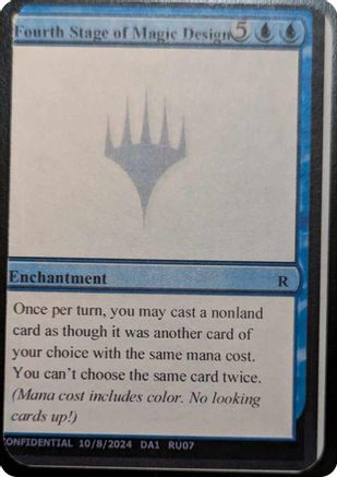 Fourth Stage of Magic Design [Mystery Booster 2 Playtest Cards]-1