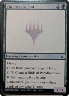 The Paradise Bird [Mystery Booster 2 Playtest Cards]-1